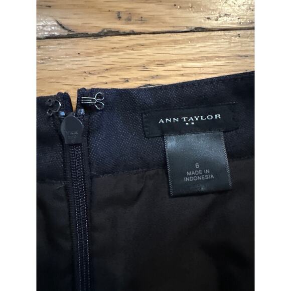 Womens Size 6 Ann Taylor Black Pencil Skirt - Picture 2 of 5